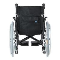 Invalidný vozík odľahčený s brzdami pre doprovod