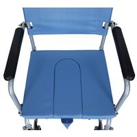 Toaletné kreslo pojazdné  Komoda 45