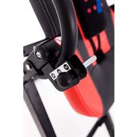 Inverzný stôl s funkciou vibračnej masáže a výhrevu - BEZ PÔVODNEHO OBALU, MIERNE ŠKRABANCE NA KONŠTRUKCII, POŠKODENÝ POŤAH. V ZLOŽENOM STAVE