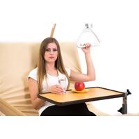 Lôžkový stolík k posteli