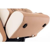 Masážne elektrické kreslo RelaxPro 3D MASSAGER, bielo-hnedé