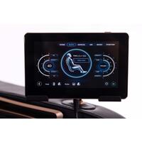 Masážne elektrické kreslo LUX 4D MASSAGER, čiernozlaté