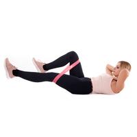 Odporové posilňovacie gumy sivé, sada 5 ks