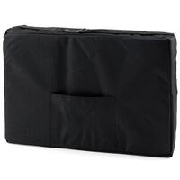 Drevené masážne lehátko - polohovacie, biele