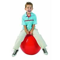 Detská fitlopta s úchytom – zelená, 55 cm