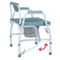 Toaletné kreslo nepojazdné s vyššou nosnosťou do 290kg