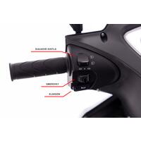 Elektrický trojkolesový skúter CHAMPION pre seniorov a imobilných – výkonný 1000 W motor, čierny