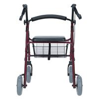 Odľahčené pojazdné chodítko UNIZDRAV, strieborné
