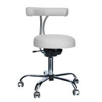 Ergonomická stolička do ambulancie, biela