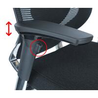 Ergonomická stolička Office, bordová