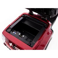 Elektrický trojkolesový skúter CHAMPION pre seniorov a imobilných – výkonný 1000 W motor, červený - ŠKRABANEC NA VOLANTE