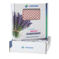 Hrejivý termo vankúš UNIZDRAV Levanduľa Srdcia