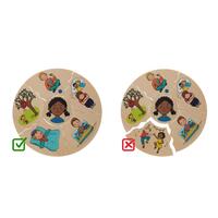 Didaktická hra a puzzle 2v1 Humanico Emócie od Beleduc