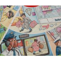 Edukačné puzzle Detektív XXL od Beleduc