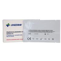 Rýchlotest 2v1 na Streptococcus pneumoniae a Legionella pneumoniae, 1ks