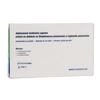 Rýchlotest 2v1 na Streptococcus pneumoniae a Legionella pneumoniae, 1ks