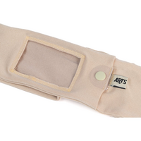 Dia pás na inzulínovú pumpu s okienkom, béžový