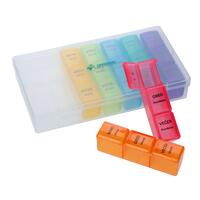 Dávkovač liekov UNIZDRAV - denný + týždenný