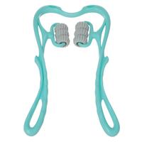 Masážna pomôcka na krčnú chrbticu so 6 valčekmi