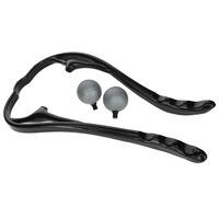 Masážna pomôcka na krk a krčnú chrbticu s 2 hlavicami