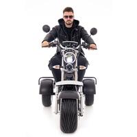 Elektrický CHOPPER UNIZDRAV trojkolesový – výkonný 2000 W motor - NAJAZDENÉ 48 KM