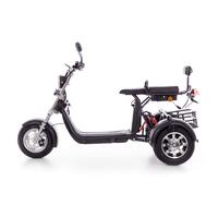 Elektrický CHOPPER UNIZDRAV trojkolesový – výkonný 2000 W motor - NAJAZDENÉ 48 KM