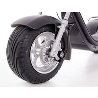 Elektrický CHOPPER UNIZDRAV trojkolesový – výkonný 2000 W motor - NAJAZDENÉ 48 KM