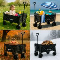 Skladací prepravný vozík UNIZDRAV s extra nosnosťou až 150 kg