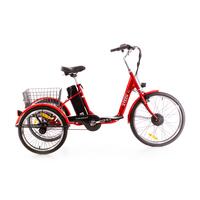 Trojkolesový elektrický bicykel Tornádo ZTECH - POŠKODENÝ PREDNÝ, ZADNÝ BLATNÍK