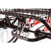 Trojkolesový elektrický bicykel Tornádo ZTECH - POŠKODENÝ PREDNÝ, ZADNÝ BLATNÍK