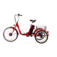 Trojkolesový elektrický bicykel Tornádo ZTECH - POŠKODENÝ PREDNÝ, ZADNÝ BLATNÍK