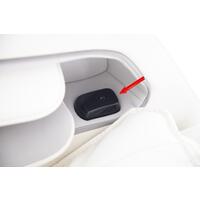 Masážne elektrické kreslo Prestige 3D MASSAGER s ionizátorom vzduchu, biele