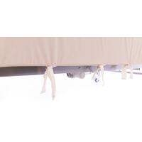 Ochranné návleky na bočnice postele s popruhmi, 1 pár