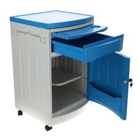 Nočný stolík MEDIK plast, modrý