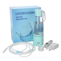 Fľaša na výrobu vodíkovej vody, tyrkysová