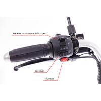 Elektrický CHOPPER UNIZDRAV trojkolesový – výkonný 2000 W motor - MIERNE ŠKRABANCE A NAJAZDENÝCH 90 KM