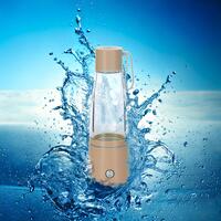 Fľaša na výrobu vodíkovej vody, bronzová