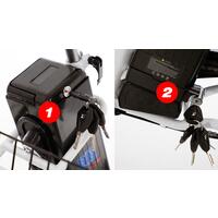 Trojkolesový elektrický bicykel Tornádo ZTECH, biely