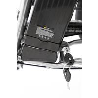 Trojkolesový elektrický bicykel Tornádo ZTECH, strieborný