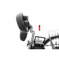 Trojkolesový elektrický bicykel Tornádo ZTECH, strieborný