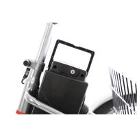 Trojkolesový elektrický bicykel Tornádo ZTECH, strieborný