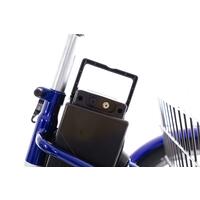 Trojkolesový elektrický bicykel Tornádo ZTECH, modrý