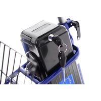 Trojkolesový elektrický bicykel Tornádo ZTECH, modrý