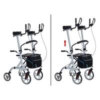 Pojazdné chodítko UNIZDRAV s predĺženými lakťovými opierkami