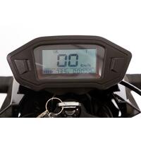 Elektrická motorka e-Flex, čierna