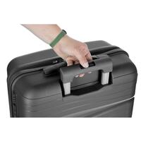 Cestovný kufor, čierny