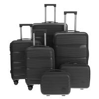 Cestovný kufor, čierny