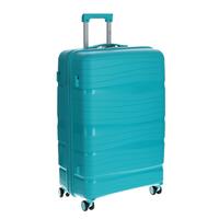 Cestovný kufor, tyrkysový