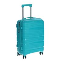 Cestovný kufor, tyrkysový