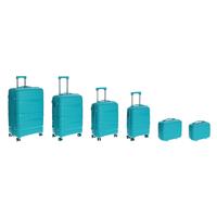 Cestovný kufor, tyrkysový